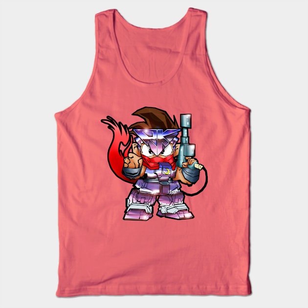 Restless Knights chibi Tank Top by Jsaviour84